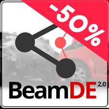 Скачать взломанную Beam DE2.0:Car Crash Simulator на Андроид - Мод бесконечные деньги