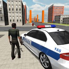 Скачать взломанную Police Car Driver на Андроид - Мод все открыто