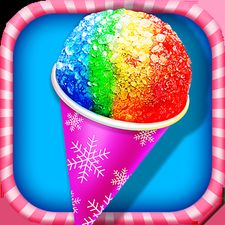 Скачать взломанную Snow Cone™ Rainbow Maker на Андроид - Мод все открыто