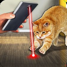 Скачать взломанную Лазерная Указка Животное Шутка на Андроид - Мод все открыто