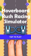 Скачать взломанную Hoverboard Rush Race Simulator на Андроид - Мод все открыто
