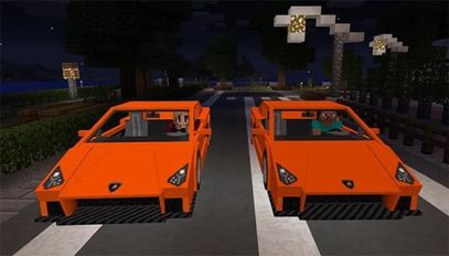 Скачать взломанную Sportcars Addon For Minecraft на Андроид - Мод много монет