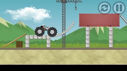 Скачать взломанную Monster Bike Mission на Андроид - Мод много монет