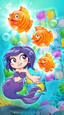 Скачать взломанную Viber Mermaid Puzzle Match 3 на Андроид - Мод бесконечные деньги