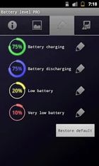   Battery level PRO   -   