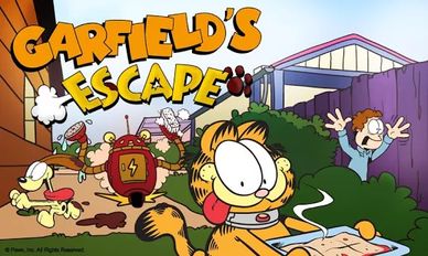 Скачать взломанную Garfield's Escape Premium на Андроид - Мод все открыто