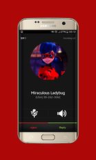 Скачать взломанную Fake Call Miraculous Ladybug на Андроид - Мод много монет