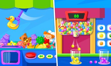 Скачать взломанную Супермаркет – игра для детей на Андроид - Мод много монет