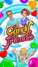 Скачать взломанную Candy Friends - Match 3 Frenzy на Андроид - Мод все открыто