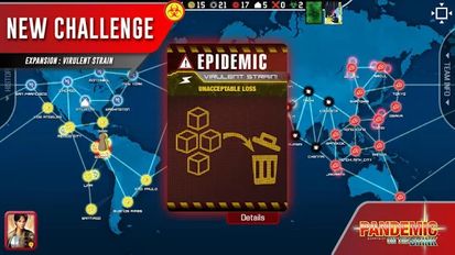 Скачать взломанную Pandemic: The Board Game на Андроид - Мод много монет