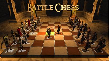 Скачать взломанную Battle Chess 3D на Андроид - Мод много монет