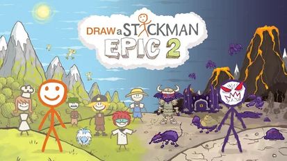 Скачать взломанную Draw a Stickman: EPIC 2 на Андроид - Мод все открыто