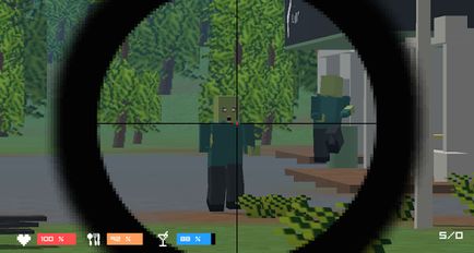 Скачать взломанную Pixel Zombies Hunter на Андроид - Мод бесконечные деньги