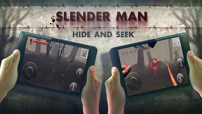 Скачать взломанную Slender Man Онлайн Прятки на Андроид - Мод все открыто