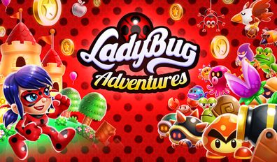 Скачать взломанную Ladybug Adventures World на Андроид - Мод много монет