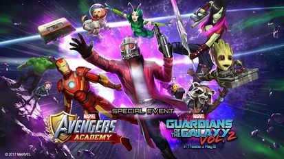 Скачать взломанную MARVEL Avengers Academy на Андроид - Мод все открыто