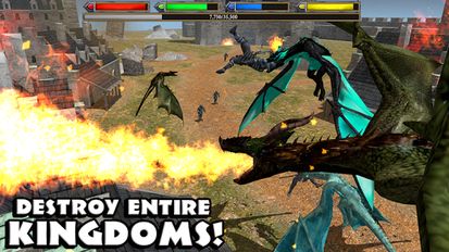 Скачать взломанную Ultimate Dragon Simulator на Андроид - Мод много монет