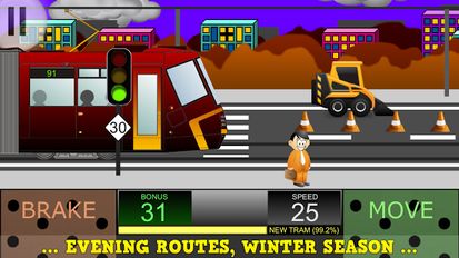 Скачать взломанную Tram Simulator 2D Premium на Андроид - Мод бесконечные деньги