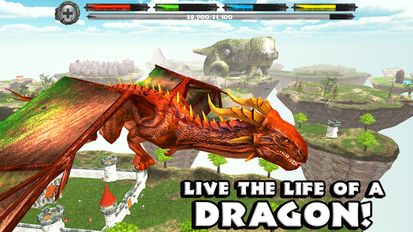 Скачать взломанную World of Dragons: Simulator на Андроид - Мод бесконечные деньги