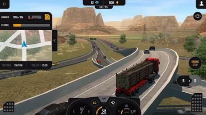 Скачать взломанную Truck Simulator PRO 2 на Андроид - Мод бесконечные деньги