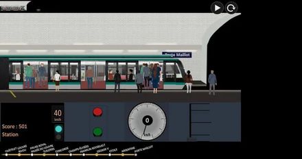 Скачать взломанную симулятор метро Парижа на Андроид - Мод бесконечные деньги