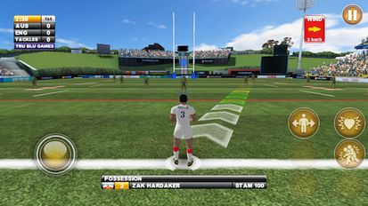 Скачать взломанную Rugby League Live 2: Quick на Андроид - Мод все открыто