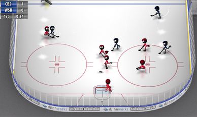 Скачать взломанную Stickman Ice Hockey на Андроид - Мод бесконечные деньги