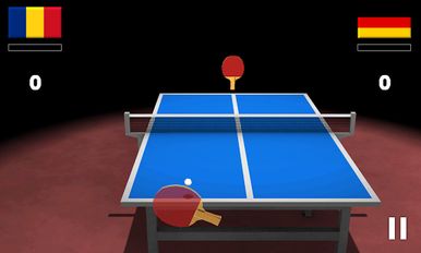 Скачать взломанную Virtual Table Tennis 3D на Андроид - Мод много монет
