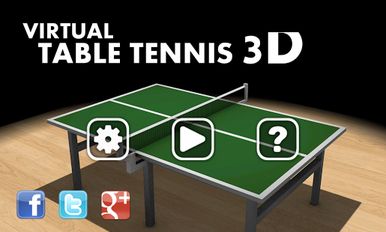 Скачать взломанную Virtual Table Tennis 3D на Андроид - Мод много монет