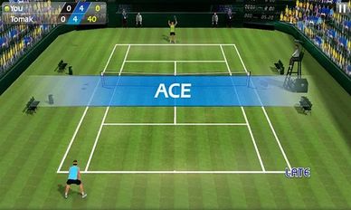 Скачать взломанную Теннис пальцем 3D - Tennis на Андроид - Мод все открыто