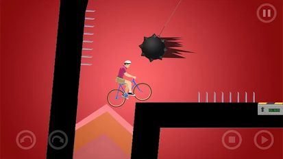 Скачать взломанную Happy Bicycle On Crazy Hill на Андроид - Мод много монет