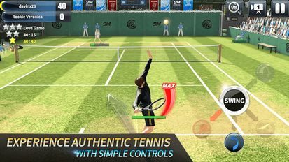 Скачать взломанную Ultimate Tennis на Андроид - Мод бесконечные деньги
