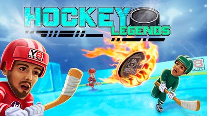 Скачать взломанную Hockey Legends: Sports Game на Андроид - Мод бесконечные деньги