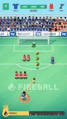 Скачать взломанную Tiny Striker: World Football на Андроид - Мод много монет