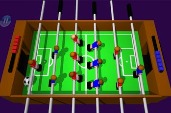 Скачать взломанную Table Football, Soccer 3D на Андроид - Мод много монет