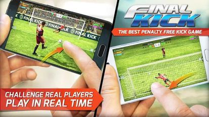 Скачать взломанную Final kick: Online football на Андроид - Мод бесконечные деньги
