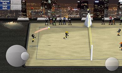 Скачать взломанную Stickman Volleyball на Андроид - Мод все открыто