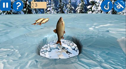 Скачать взломанную Рыбалка зимняя 3D на Андроид - Мод все открыто