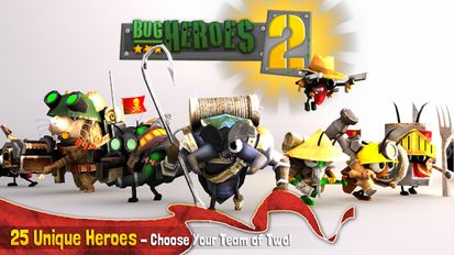 Скачать взломанную Bug Heroes 2 на Андроид - Мод много монет