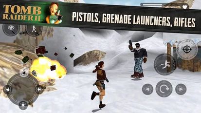 Скачать взломанную Tomb Raider II на Андроид - Мод много монет