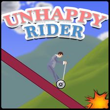 Скачать взломанную Unhappy Rider на Андроид - Мод много монет