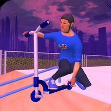 Скачать взломанную Scooter Freestyle Extreme 3D на Андроид - Мод много монет