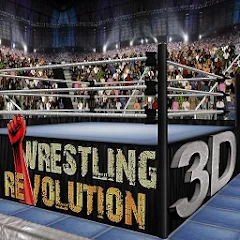 Скачать взломанную Wrestling Revolution 3D (Реслинг Революшн 3Д)  [МОД Unlimited Money] - полная версия apk на Андроид