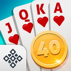 Взломанная Scala 40 Online - Card Game (Скала 40 Онлайн)  [МОД Unlocked] - последняя версия apk на Андроид