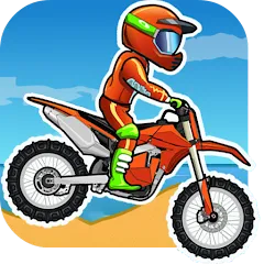 Взлом Moto X3M Bike Race Game (Мото 3М Игра на мотоциклах)  [МОД Бесконечные монеты] - полная версия apk на Андроид