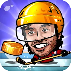 Взломанная Puppet Hockey: Pond Head  [МОД Mega Pack] - стабильная версия apk на Андроид