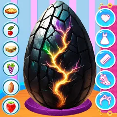 Скачать взлом Dragon Eggs Surprise (Драгон Эггс Сюрприз)  [МОД Много монет] - стабильная версия apk на Андроид