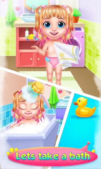 Baby Girl Caring Pinky Style (Беби Грл Керинг Пинки Стайл)  [МОД Menu] Screenshot 5