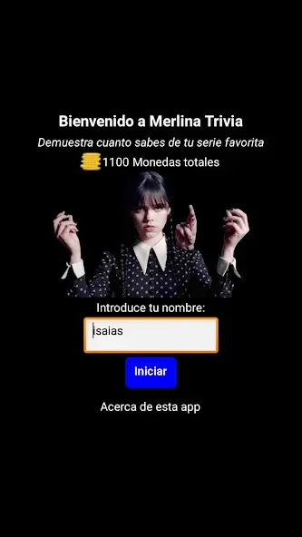 Merlina Trivia en Español  [МОД Много денег] Screenshot 1