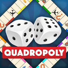 Взломанная Quadropoly - Classic Business  [МОД Бесконечные монеты] - полная версия apk на Андроид